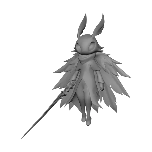 3D model for Winged Knight in the Rain