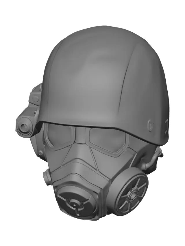 3D model for Ncr Ranger Helmet