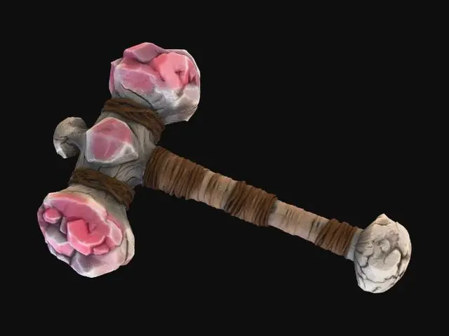 3D model for Crystal Hammer
