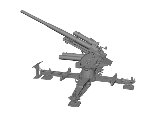 3D model for Colossal Coastal Cannon