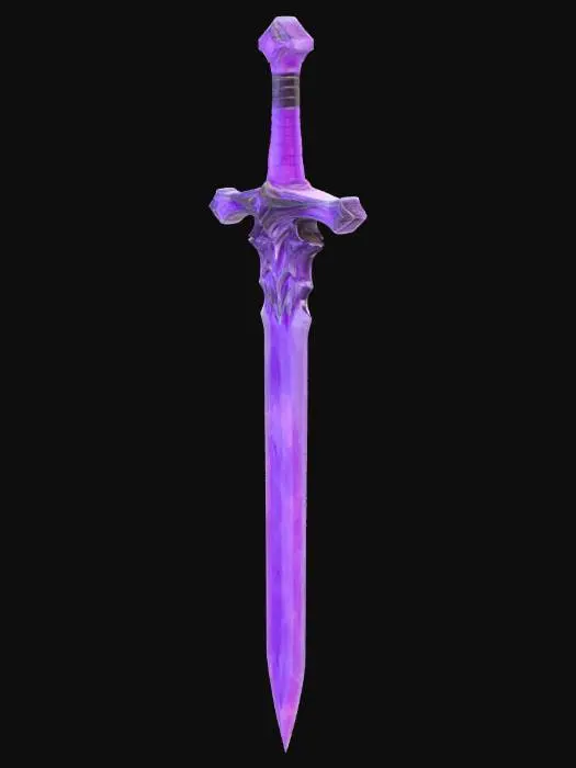 3D model for Amethyst Blade of Destiny