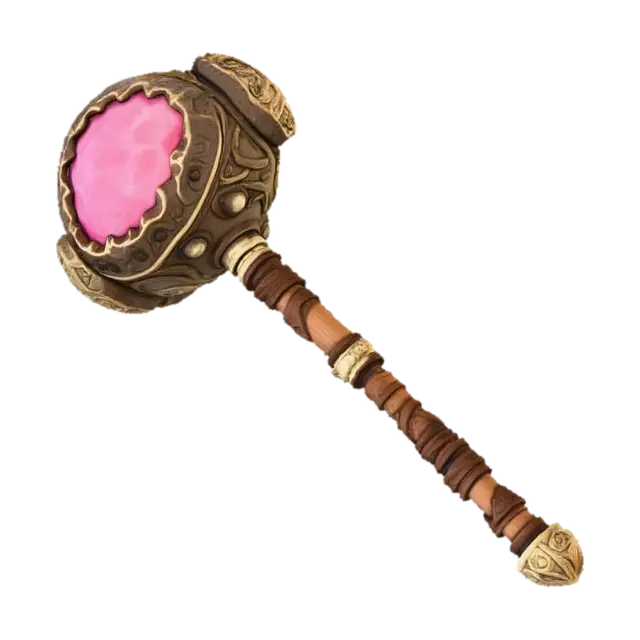 3D model for Rose Quartz Hammer