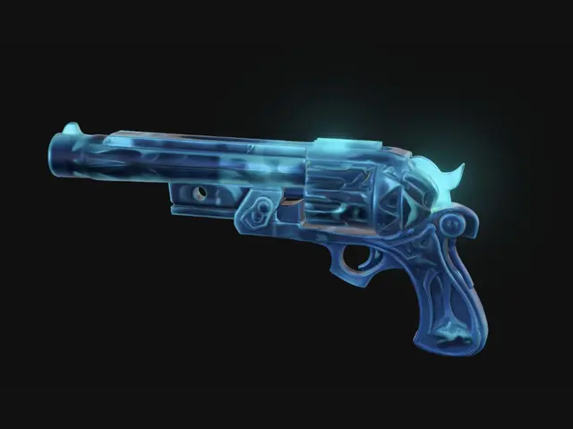 3D model for Neon Blaze Revolver