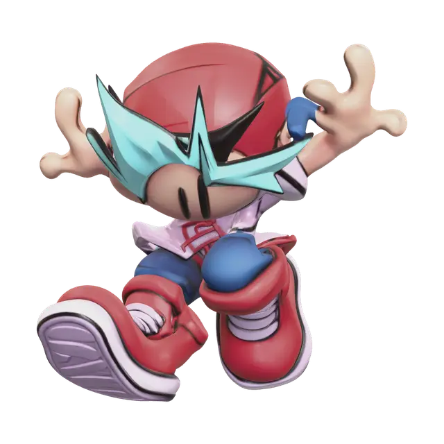 3D model for Realistic Bf Fnf