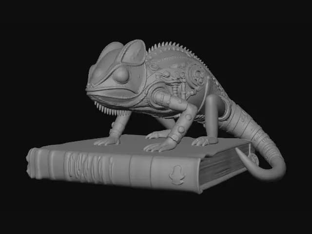 3D model for Clockwork Chameleon