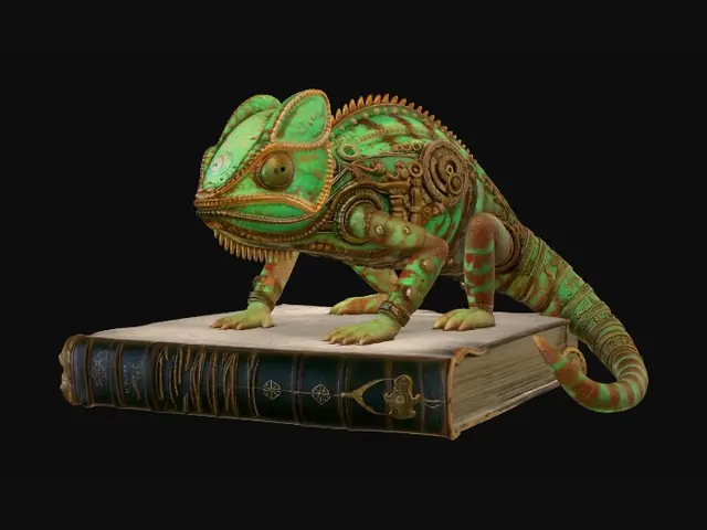 3D model for Clockwork Chameleon