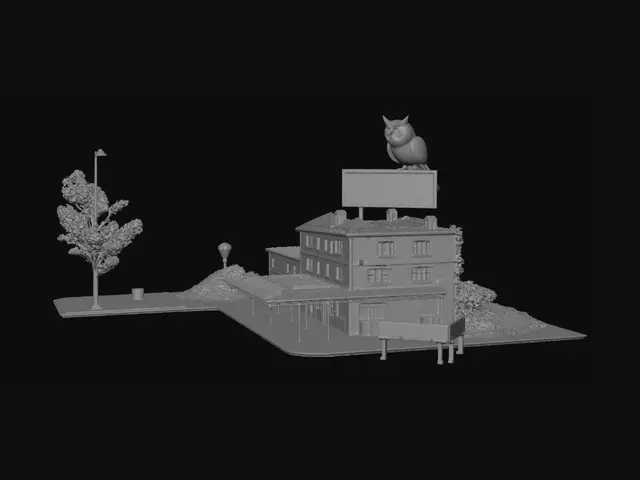 3D model for Owl Over Clearview