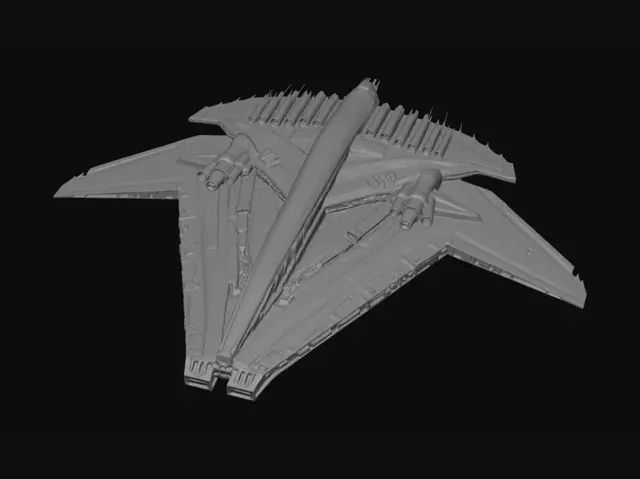 3D model for Void Dreadnought