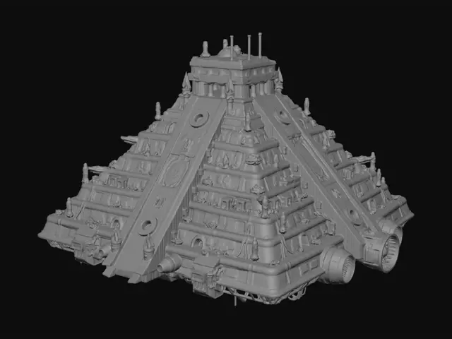 3D model for Techno-Aztec Pyramid