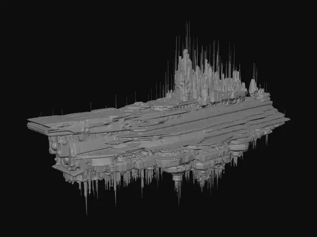 3D model for Cloudbound Citadel