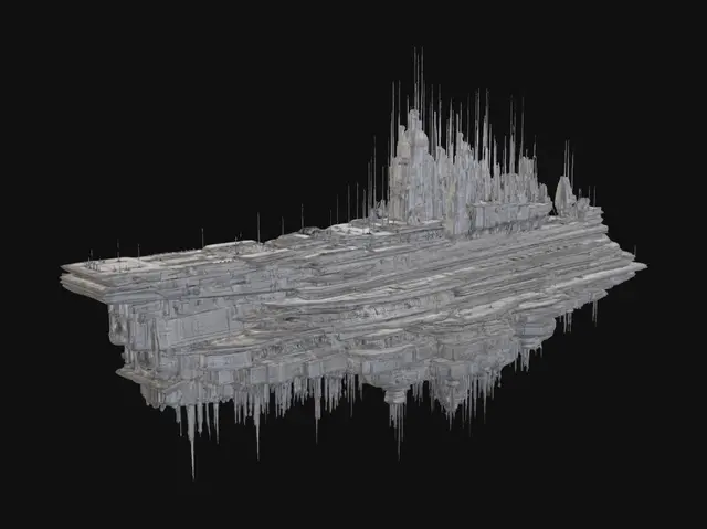 3D model for Cloudbound Citadel