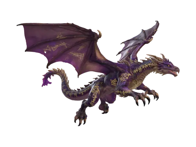 fantasy+dragon+3d+model - Dragonmodel 3D model, vytvořený pomocí AI