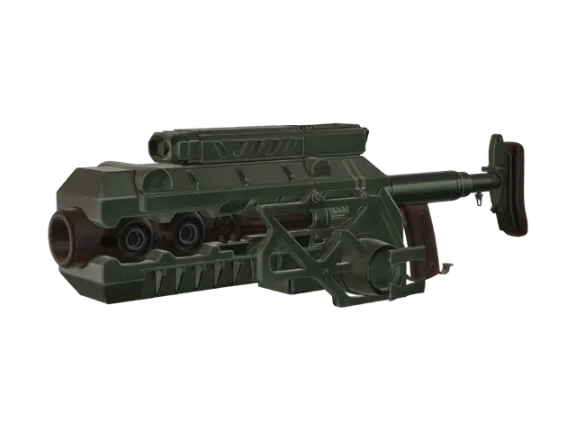 3D model for Iron Warden Railgun