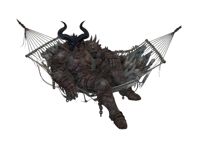 3D model for Hammock of the Damned