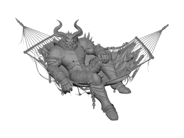 3D model for Hammock of the Damned