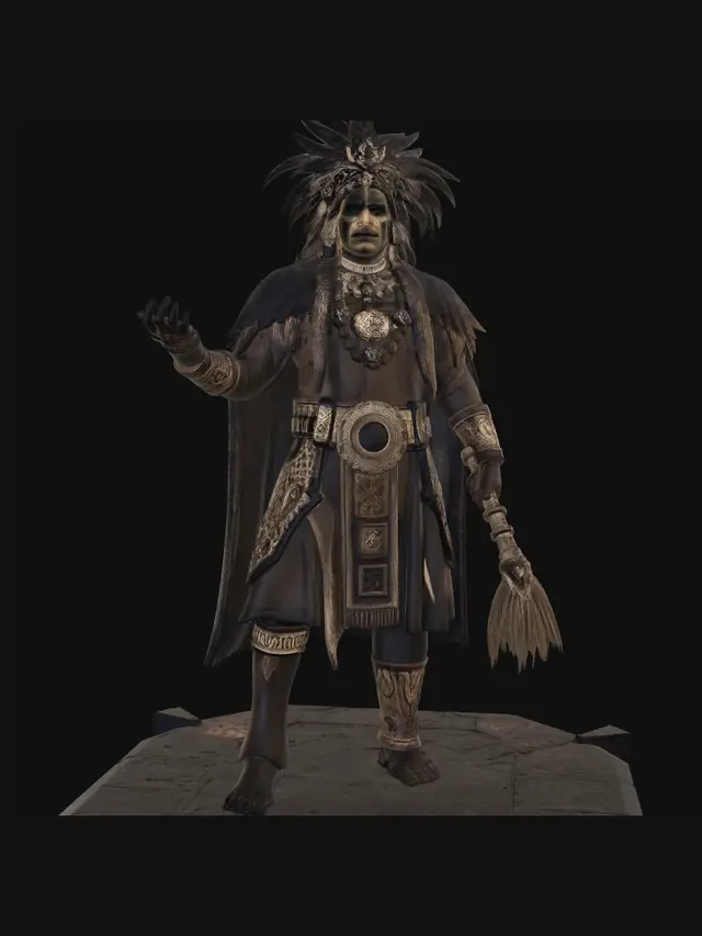 3D model for Celestial Emperor of the Temple