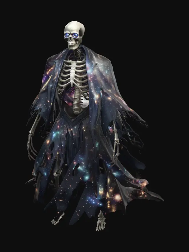 3D model for Cosmic Skeleton in a Galaxy Cloak
