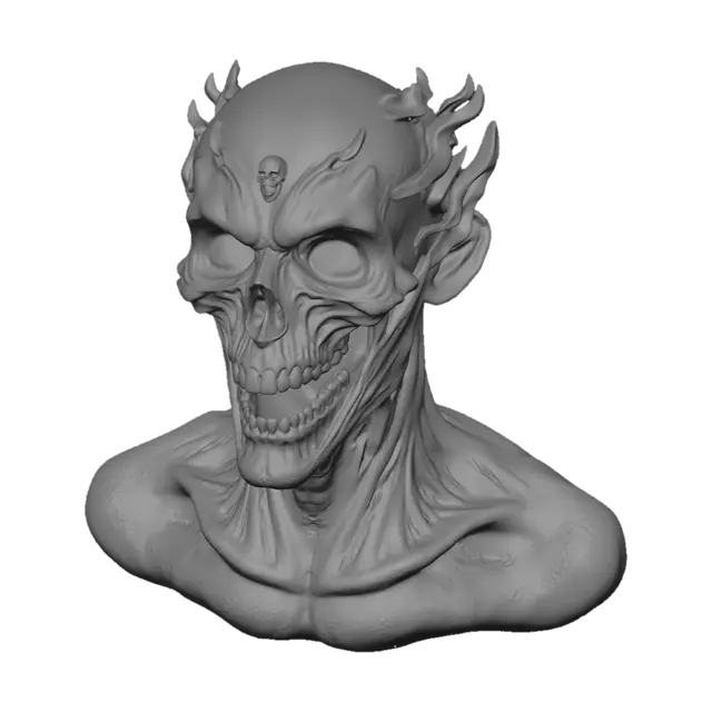 3D model for Infernal Skull