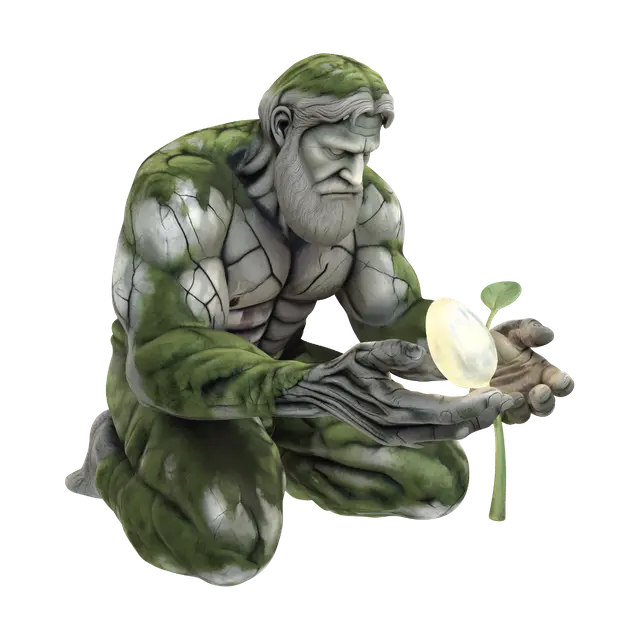 3D model for Mossbound Guardian
