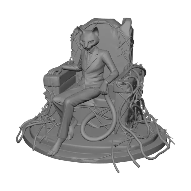 3D model for Throne of Shadows