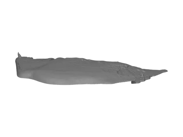 3D model for Cliff Island at Dawn