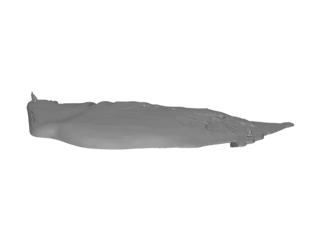 3D model for Cliff Island at Dawn