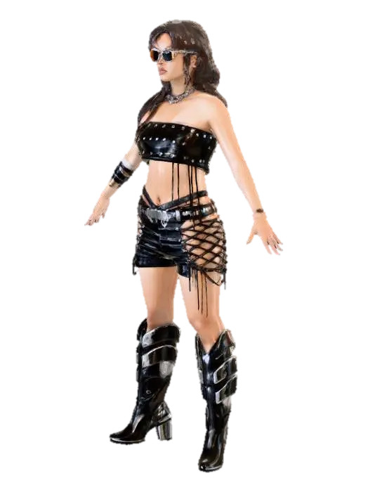 milli - Artist 3D model, vytvořený pomocí AI