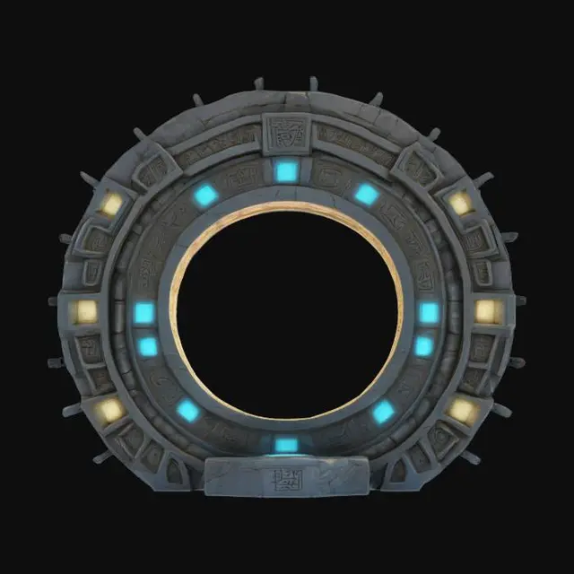Free Stargate 3D Models - Download Instantly | Meshy