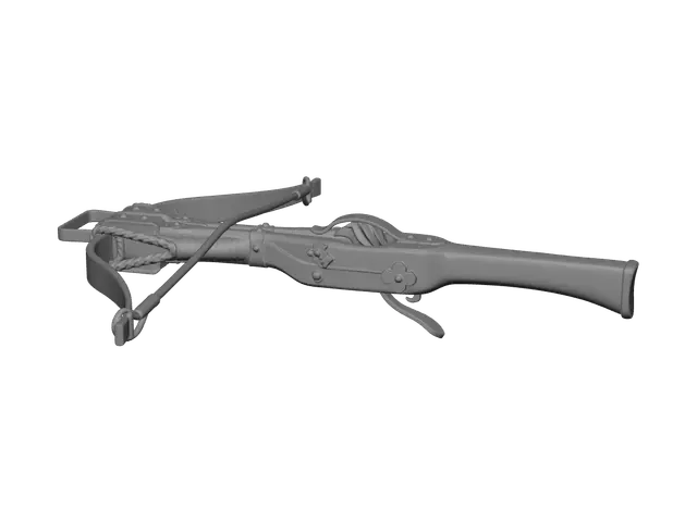 3D model for Low-Poly Crossbowman