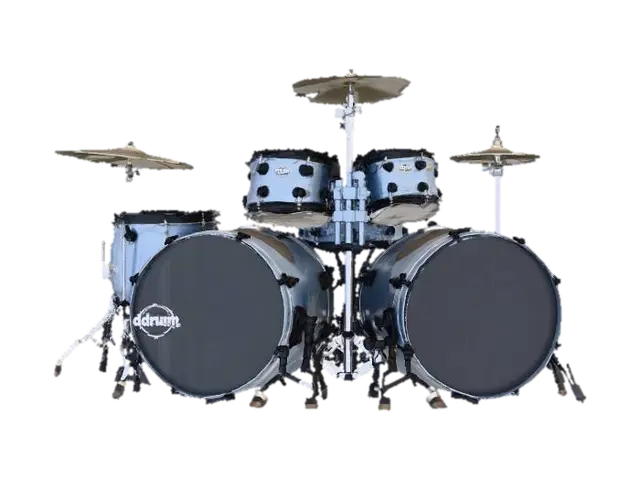 Drum kit - Band 3D model, vytvořený pomocí AI