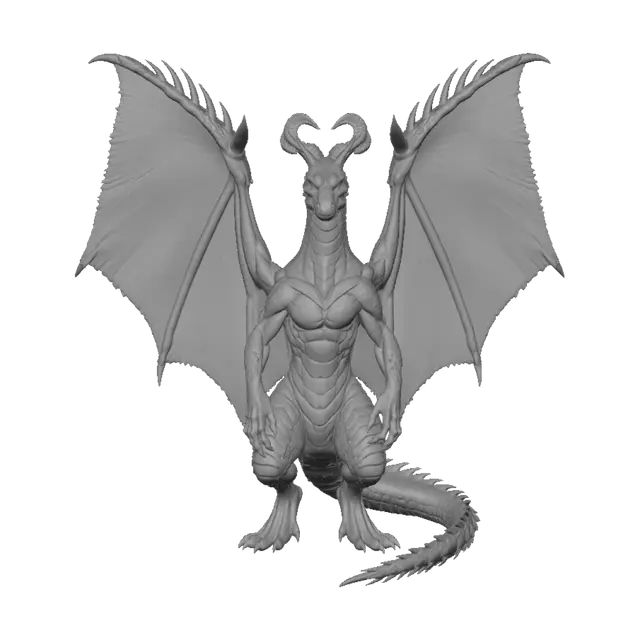3D model for Crimson Emberdrake