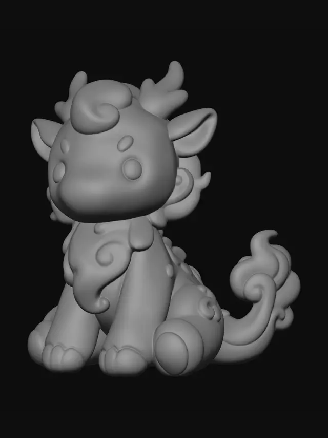 3D model for Cotton Candy Pony