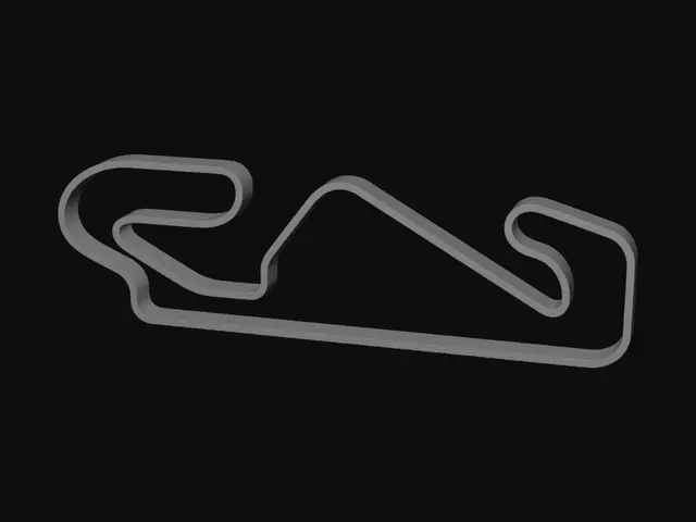 3D model for Abstract Race Track