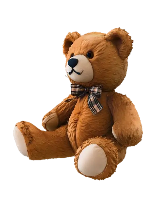 #Thanksgiving#,Cozy Bear Companion - Friend 3D model, vytvořený pomocí AI