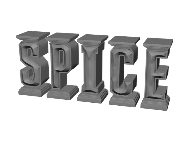 3D model for Prismatic Spice