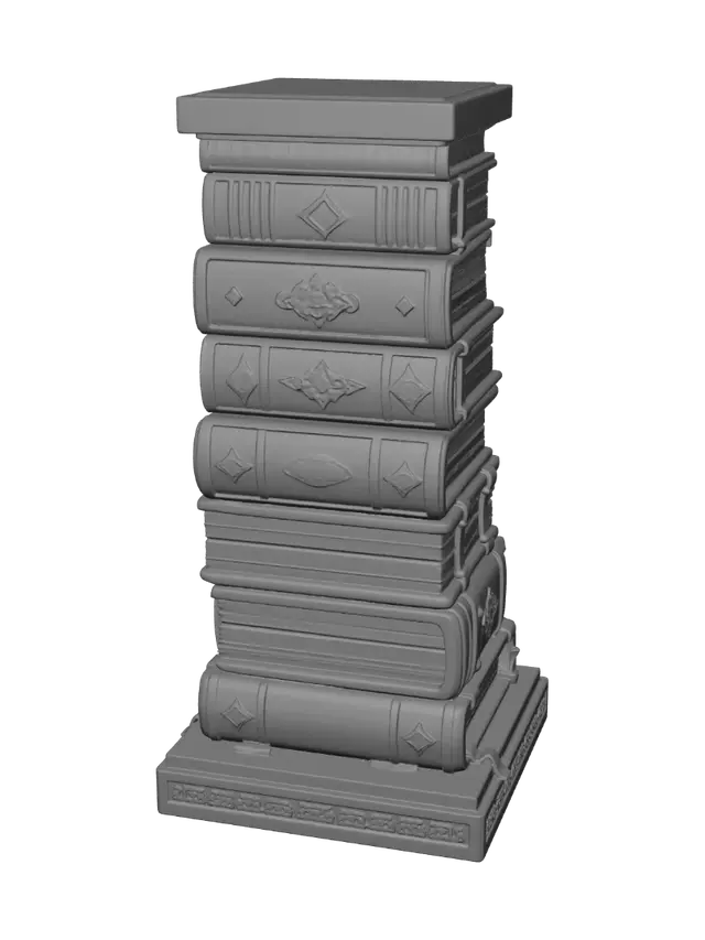 3D model for Tower of Antiquarian Tomes