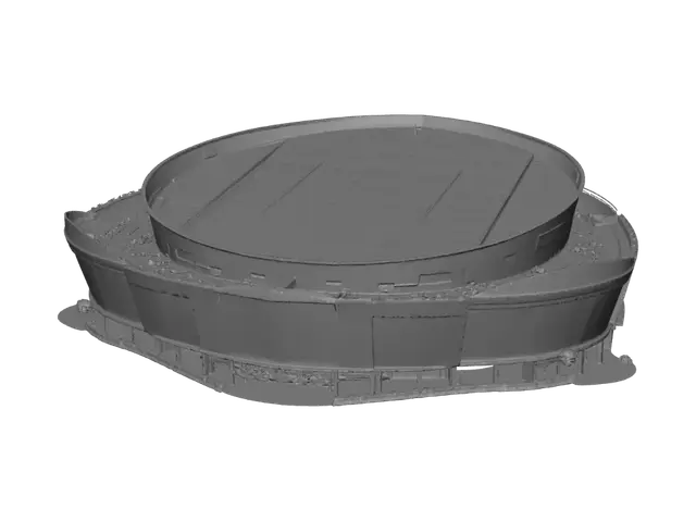 3D model for Aerial View of Crypto.com Arena