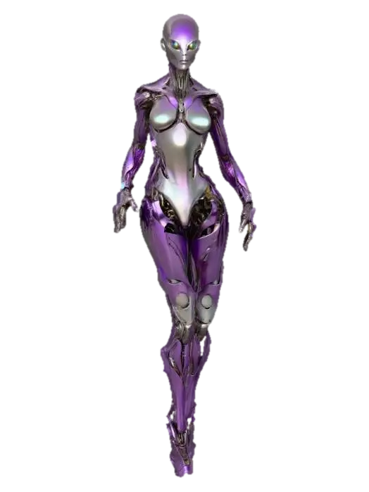 Cyber Sentinel - Cybernetics 3D model, vytvořený pomocí AI