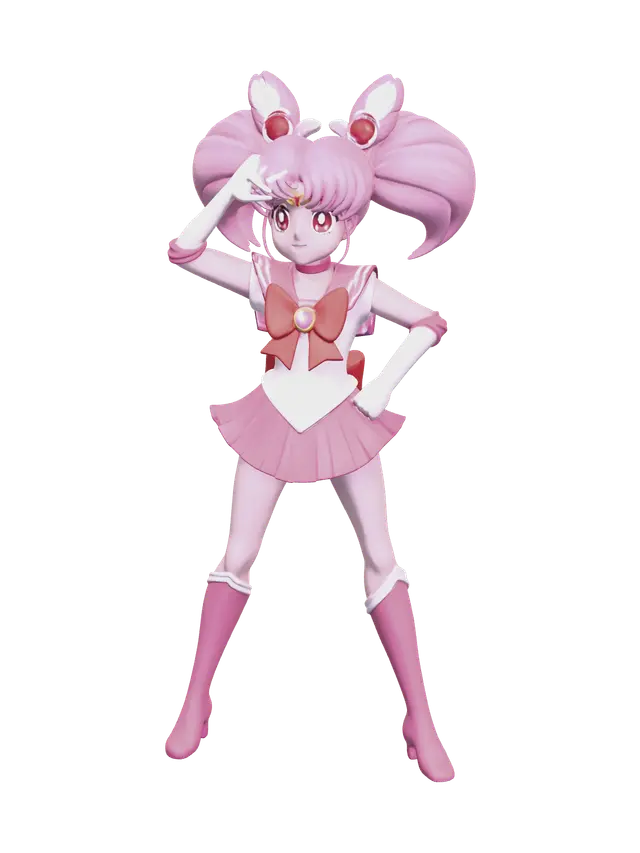3D model for Modern Chibiusa