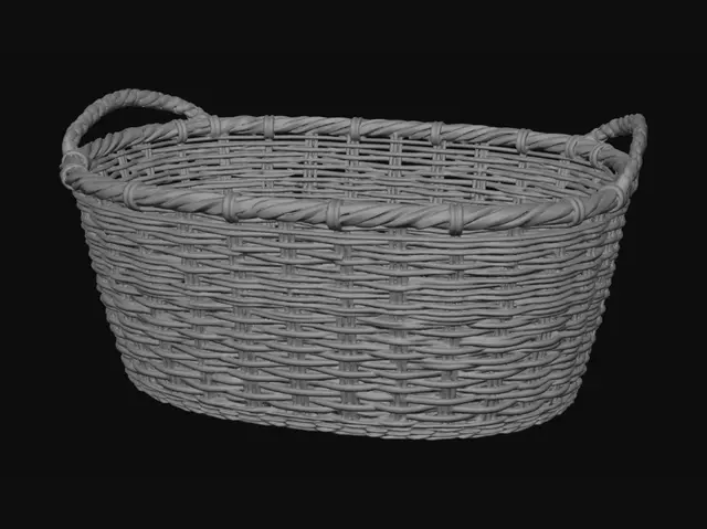 3D model for Large Woven Basket