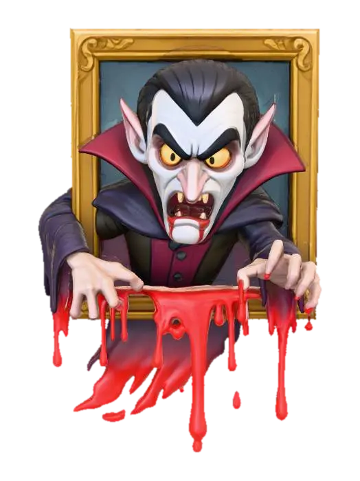 3D model for The Portrait Watcher

framed oil painting with vampire face that crawls out of canvas, dripping paint turning to blood, textures: glossy oil paint surface, dripping pigment, smooth canvas folds, matte gold frame, full-body symmetrical, #Halloween2025#