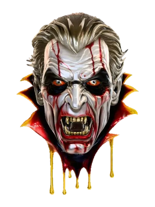 3D model for Vampire's Gaze, The Portrait Watcher

framed oil painting with vampire face that crawls out of canvas, dripping paint turning to blood, textures: glossy oil paint surface, dripping pigment, smooth canvas folds, matte gold frame, full-body symmetrical, #Halloween2025#