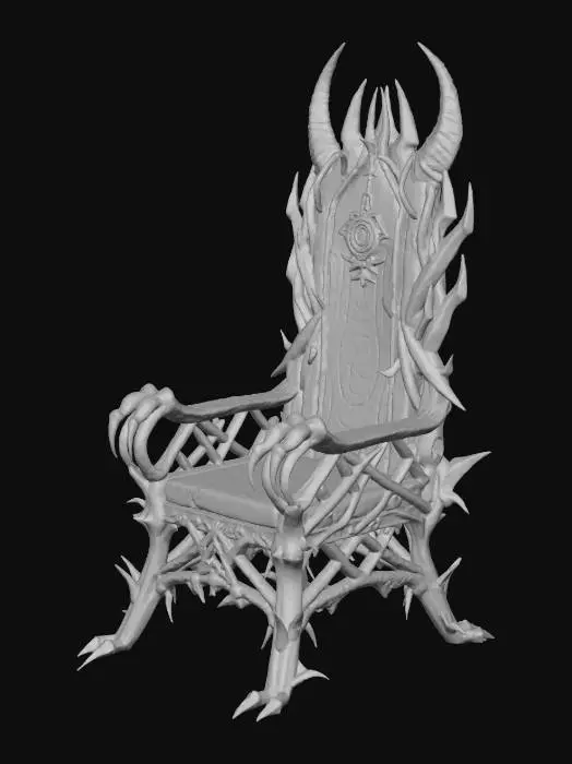 3D model for Thorned Throne