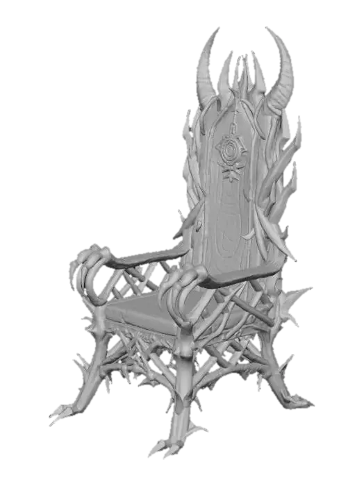 3D model for Thorned Throne