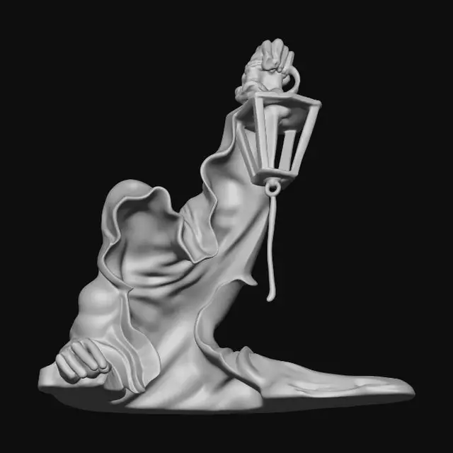 3D model for Lantern Bearer