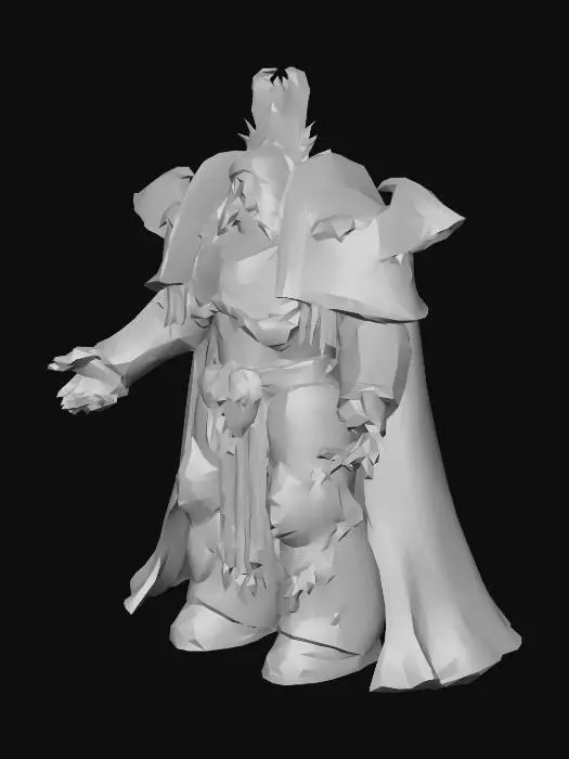 3D model for WH40K EMPEROR MESHY5