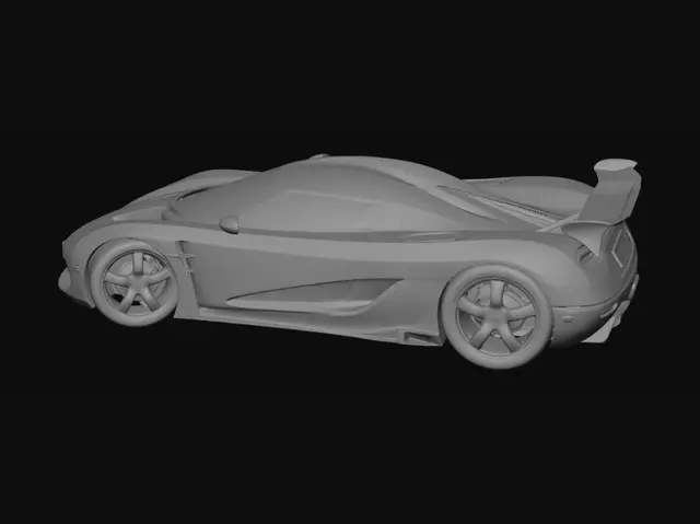 3D model for Koenigsegg Agera RS
