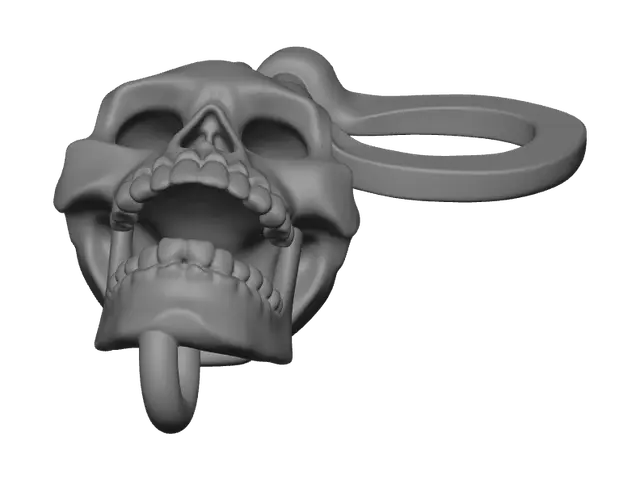 3D model for Stylized Key Chain