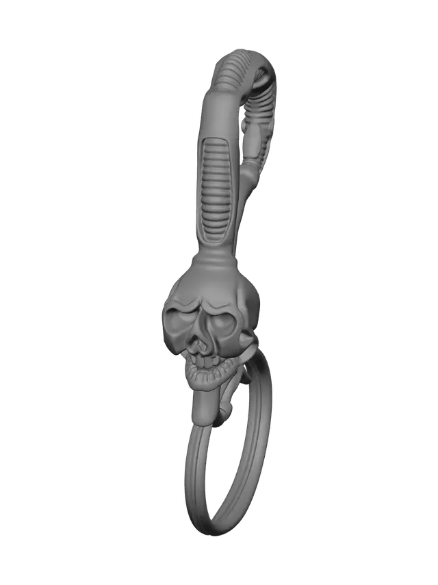 3D model for Low-Poly Key Chain