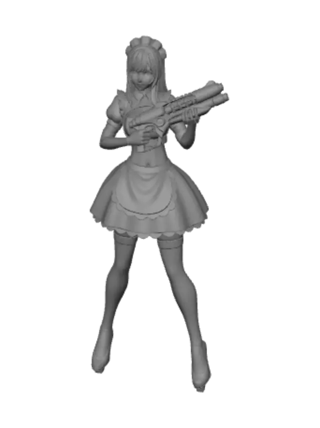 3D model for Neon Armory Maid